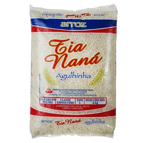 ARROZ TIA NANÁ TIPO 1 5KG R$...